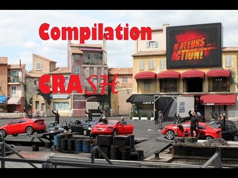 Compilation de crash moteur action à disneyland.
