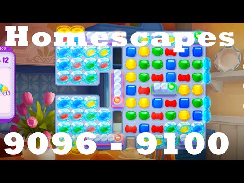 Homescapes Level 9096 - 9100 HD | 3 - match game | gameplay | android | ios | 9097 | 9098 | 9099