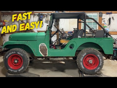 1967 Jeep CJ5 Complete New Exhaust Installation!