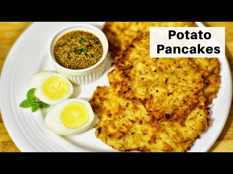 Easy Potato Pancakes Recipe in Urdu Hindi | Aloo ka Cheela | Crispy Korean Potato Pancakes | BSG