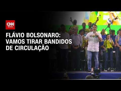 Flávio Bolsonaro diz que vai “tirar bandidos de circulação, em pé ou deitados” | BOLETIM CNN
