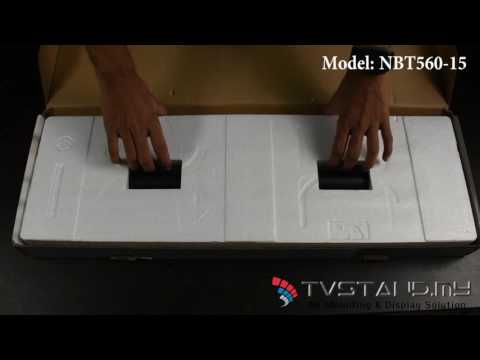 Nb tv ceiling mount, powder coating, 32