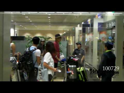 [100729][Fancam] F.Cuz's Arrival in Singapore