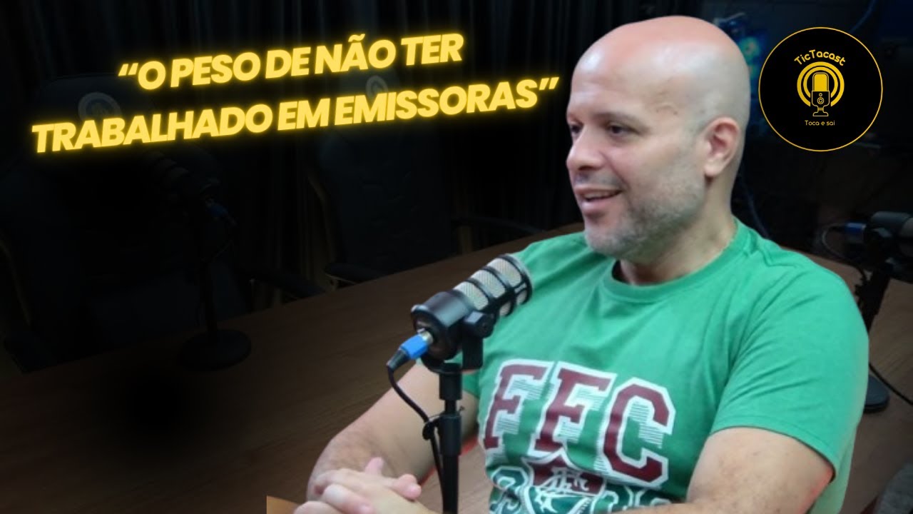 VINÍCIUS TOLEDO: "O PESO DE NÃO TER TRABALHADO EM EMISSORA"