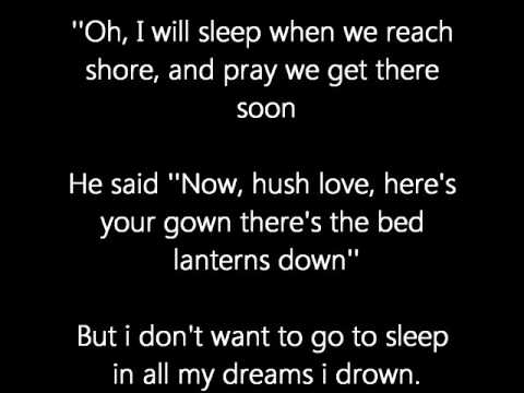 ~In all my dreams I drown~ Lyrics