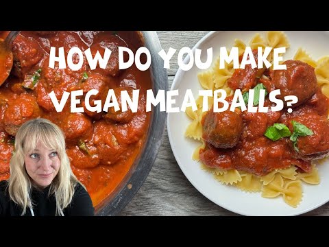 What's the Secret Ingredient in Easy Vegan Meatballs? (Surprise Inside!) | Quick & Delicious