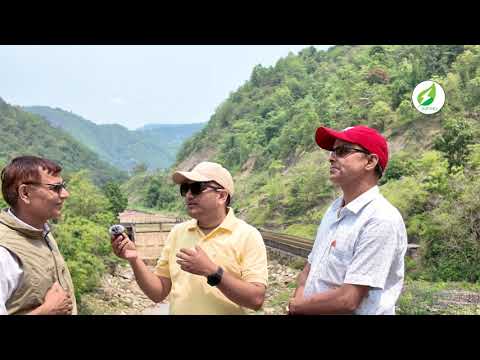 रिडी हाइड्राेपावरमा उर्जासंचार पुग्दा जे देखियाे /Repotr