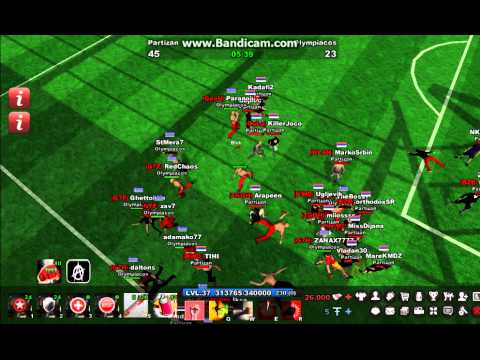 Olympiakos vs Partizan -Hooligans game