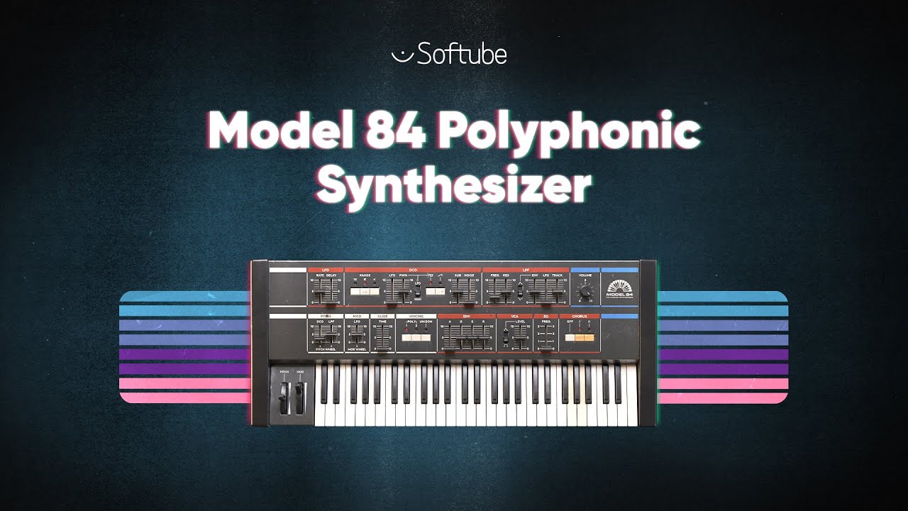 Introducing Model 84 Polyphonic Synthesizer â€“ Softube - YouTube