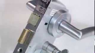 How To Fit A Security Cylinder To A Mortice Door Lock - Euro Thumbturn Shown!