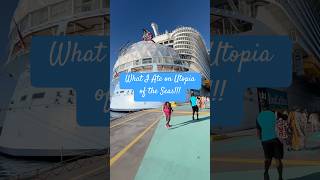 What I Ate on Utopia of the Seas!! #girlstripvlog #vlog #comeaboard #cruiseblogger #royalcaribbean