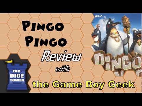 The Game Boy Geek (Dice Tower) Reviews Pingo Pingo