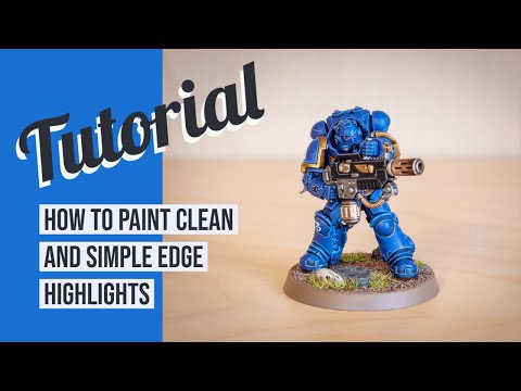 Simple Edge Highlights - Get that 'Eavy Metal Look!