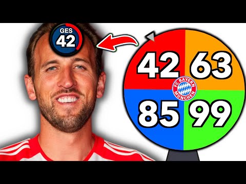 FC Bayern Karriere - ABER das GLÜCKSRAD bestimmt die RATINGS! 👀😂