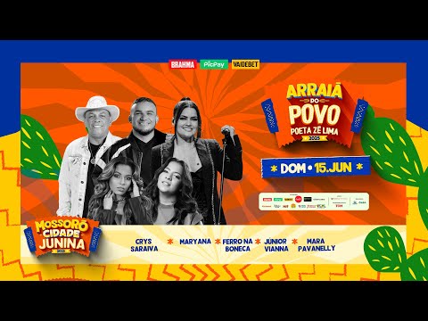 MCJ 2025 ao vivo | Crys Saraiva, Mariana, Ferro Na Boneca, Júnior Viana e Mara Pavanelly