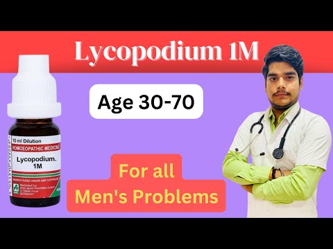 lycopodium homeopathic medicine | best medicines for men's problem | 1M | uses benefits