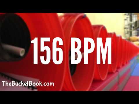 Bucket Drumming Backing Track - 156 BPM