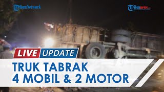 Download lagu Tronton Alami Rem Blong hingga Tabrak 4 Mobil & 2 Motor di Cianjur, Sopir Truk Muatan Tewas mp3