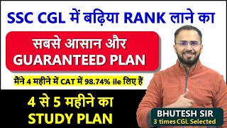 BEST Preparation Strategy for SSC CGL | Study plan, study material, books, syllabus, teachers, PDFs