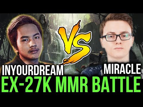 Miracle- Noone vs Inyourdream Fata - SEA Server 27K MMR Battle Dota2