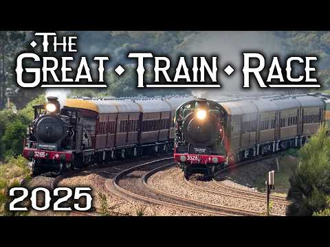 COOLEST WAY TO SEE STEAM - The Great Train Race!