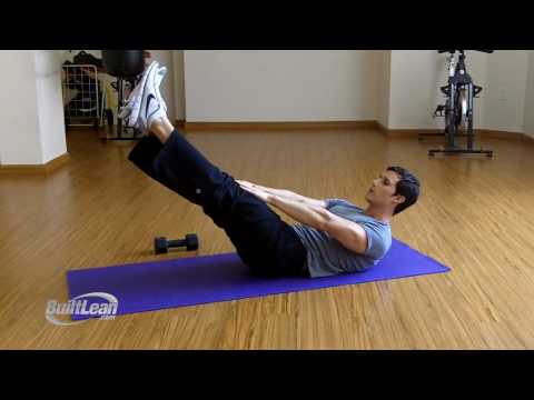 V-ups Lower Abs Exercise: 3 Variations