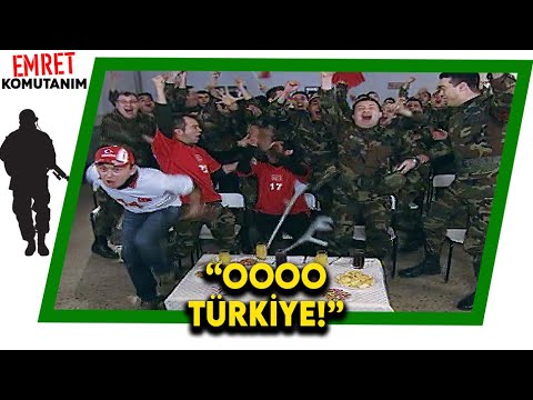 KANTİNDE MİLLÎ MAÇ HEYECANI | Emret Komutanım