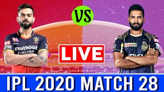 IPL Live: RCB vs KKR | IPL 2020 rcb vs kkr Cricket Live Score & Commentary | IPL 2020 Live