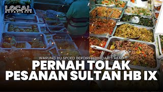 Pernah Tolak Pesanan Sultan Hamengku Buwono IX, Warung Bu Spoed berdiri Lebih dari 1 Abad