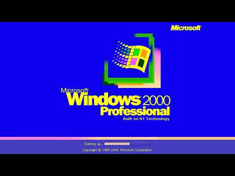 Windows 2000 Startup Effects (Inspired By It's Dark Csupo Effects)
