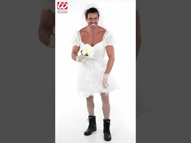 Brudekjole kostume til mænd video