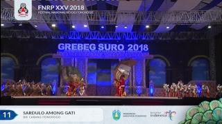 Download lagu Festival Nasional Reyog Ponorogo 2018 - (11) SARDULO AMONG GATI - BRI CABANG Ponorogo HD mp3