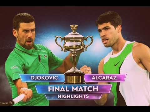 Carlos Alcaraz vs Novak Djokovic 3rd Set Highlights | FINAL | Australian Open 2026