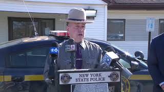 State Police Press Conference on Officer Involved Shooting in South Glens Falls