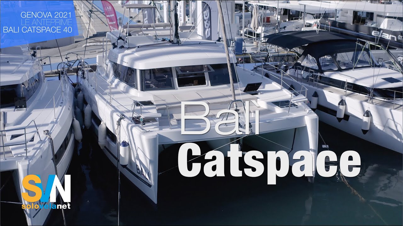 Bali Catspace, the 40-foot catamaran with surprising volume