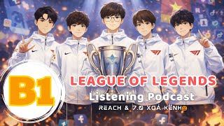 🎧 Luyện Nghe Tiếng Anh Level B1-  LIÊN MINH HUYỀN THOẠI-  | Listening English Podcast |🎯