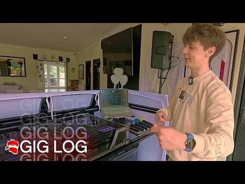 Day in the life of a WEDDING DJ! (Setup tour & Gig Log)