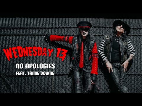 WEDNESDAY 13 - No Apologies (feat. Taime Downe) (Official Video) | Napalm Records