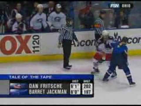 Dan Fritsche vs Barret Jackman