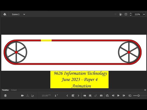 A Level IT 9626 June 2023 Paper 4 - Animation