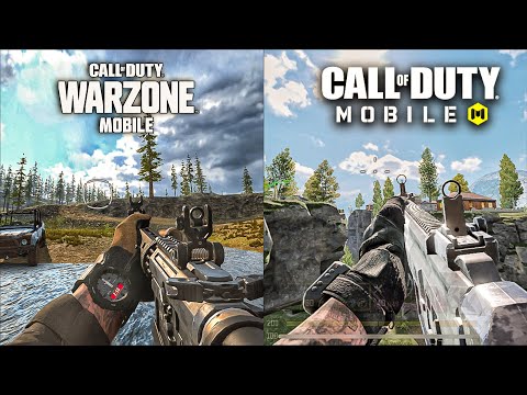 Call of Duty Warzone Mobile VS Call of :Duty Mobile Comparison