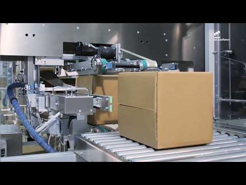 PEWO-form UVP2 - Economical case packer for optimum pharma' safety