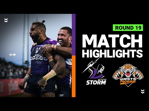NRL Highlights | Storm v Wests Tigers | Round 19 2020 | Telstra Premiership | NRL