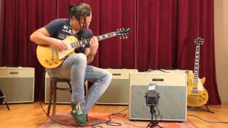 Meyer-amps Brighton 45 Combo on a Gibson CS '57 Goldtop