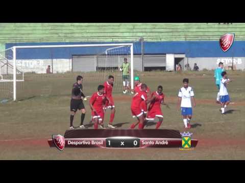Sub 15 Campeonato Paulista 16ª rodada Santo André 06 08 2016 gols