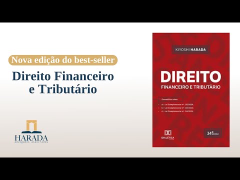 Nova edição da obra jurídica Direito Financeiro e Tributário