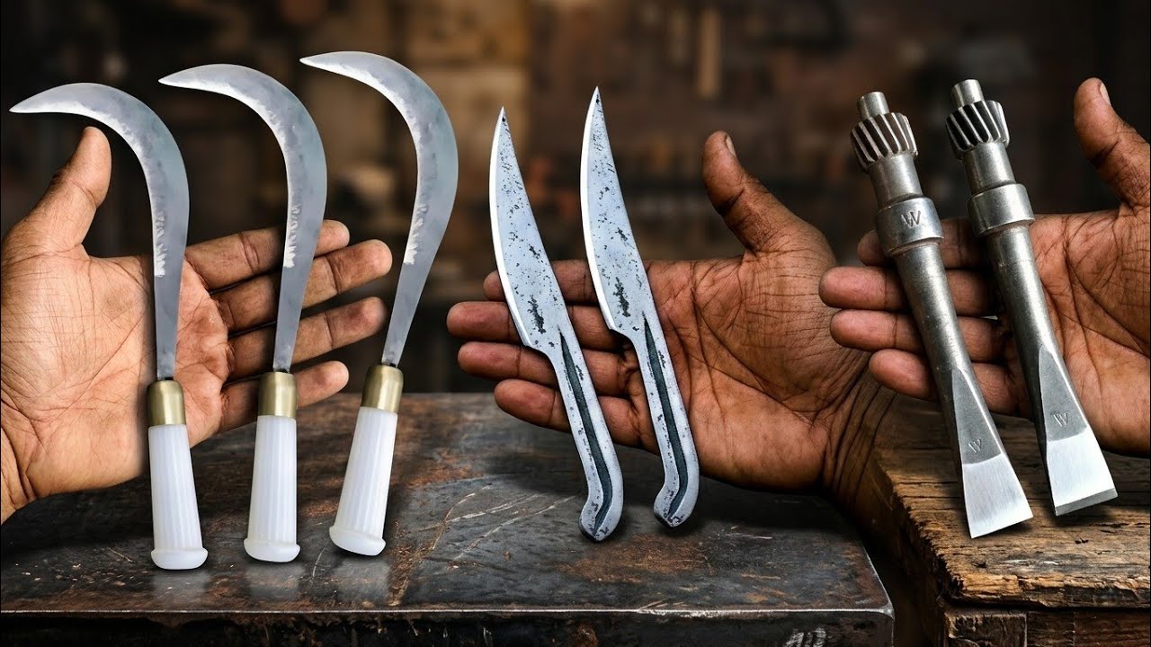 Top Three Popular Tool Making🔥| How To Make Chheni | Chaku/Knife | Hasiya kaise banaye | Katari 