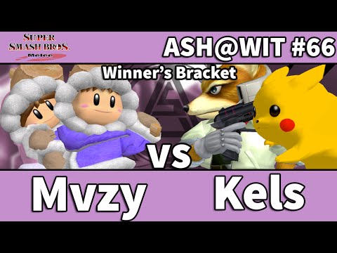 Dad | Mvzy (Ice Climbers) vs GHQ | Kels (Fox, Pikachu) - ASH@WIT #66 Melee Bracket
