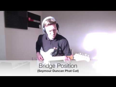 Yamaha Pacifica - Bare Knuckles Irish Tour - Seymour Duncan Phat Cats - Gain Pickup Demo