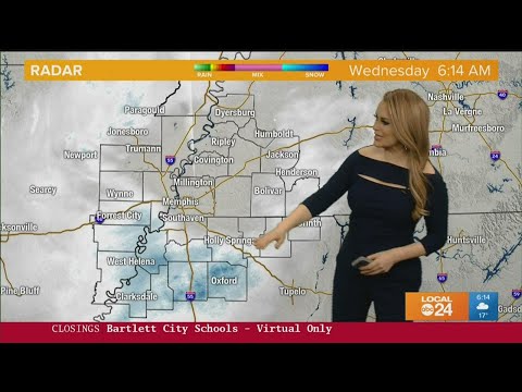 Third round of winter precipitation bringing up to 4 more inches of snow as temperatures remain low
